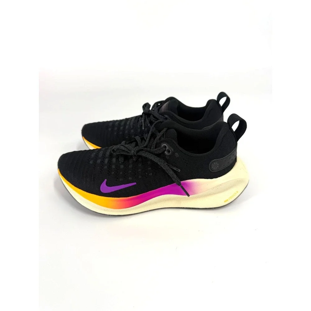 Nike Women's ReactX Infinity Run 4 Size 7.5 Black Hyper Violet DR2670-011 New